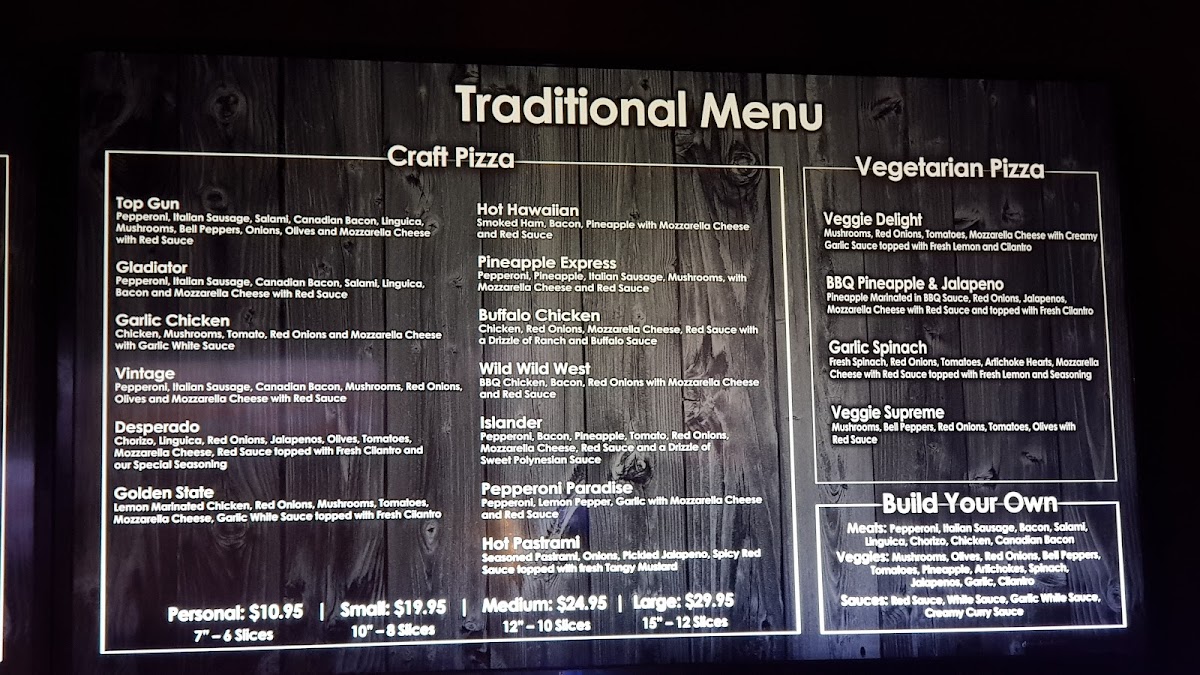 Parktown Pizza Company Menu - Image 5